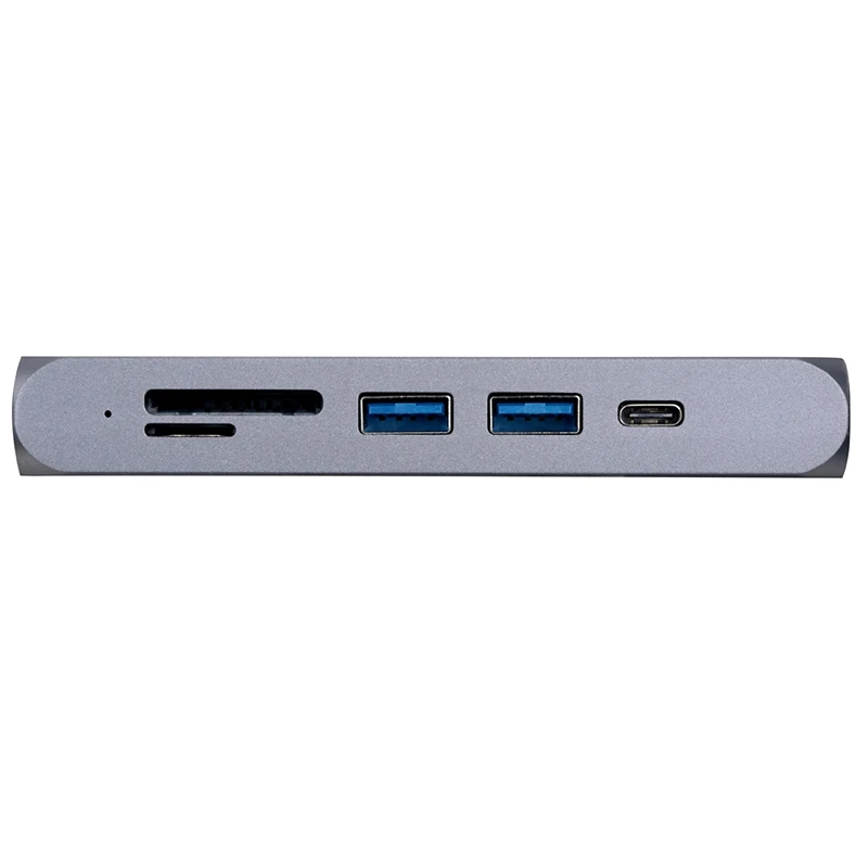 Usb-C к Hdmi 6-in-1 конвертер может вместить Type-C Usb3.0 Sd Tf карта концентратор зарядки