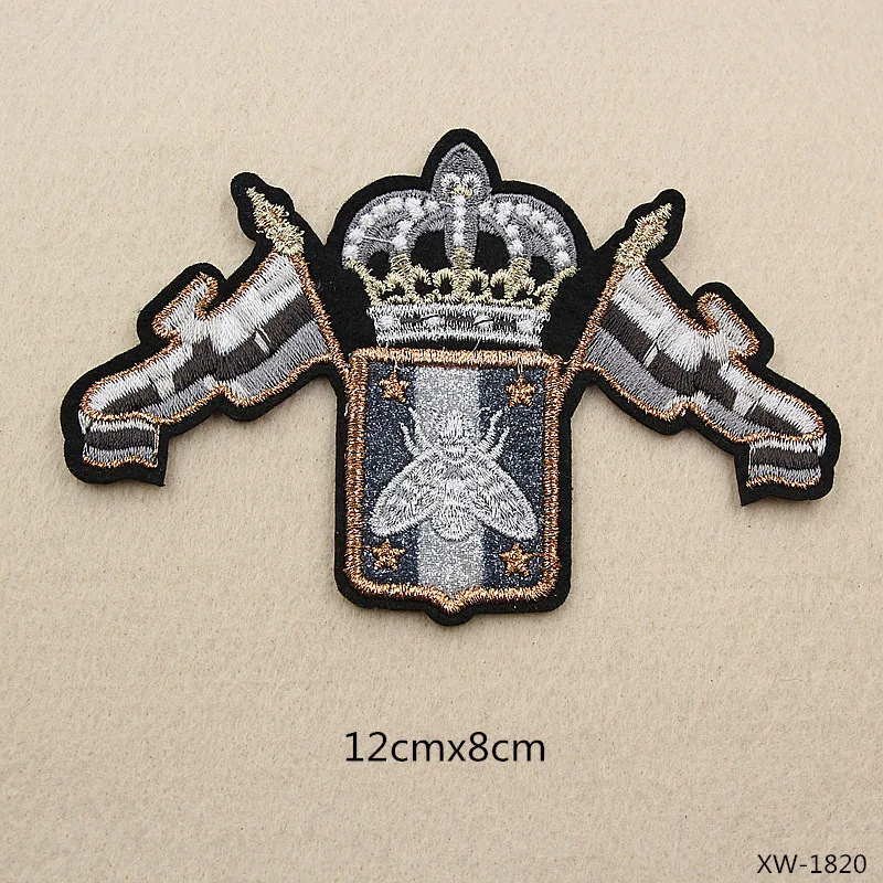 PGY Корона Крылья Тигры армейские металлические койки со значком Ретро
