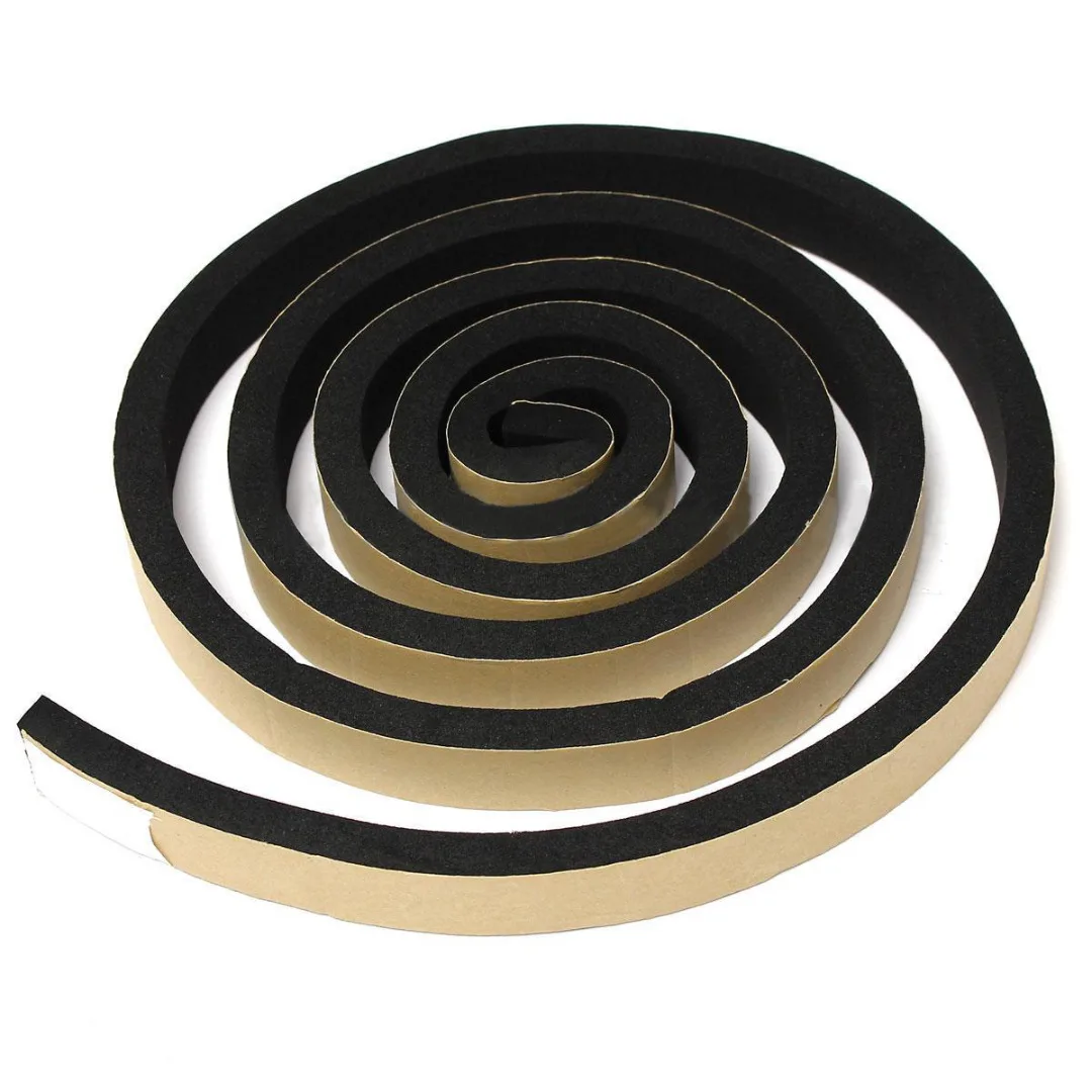 2m Window Sealing Strip Single Sided Self Adhesive Foam Collision Avoidance Hardware Tools Door Seal | Обустройство дома