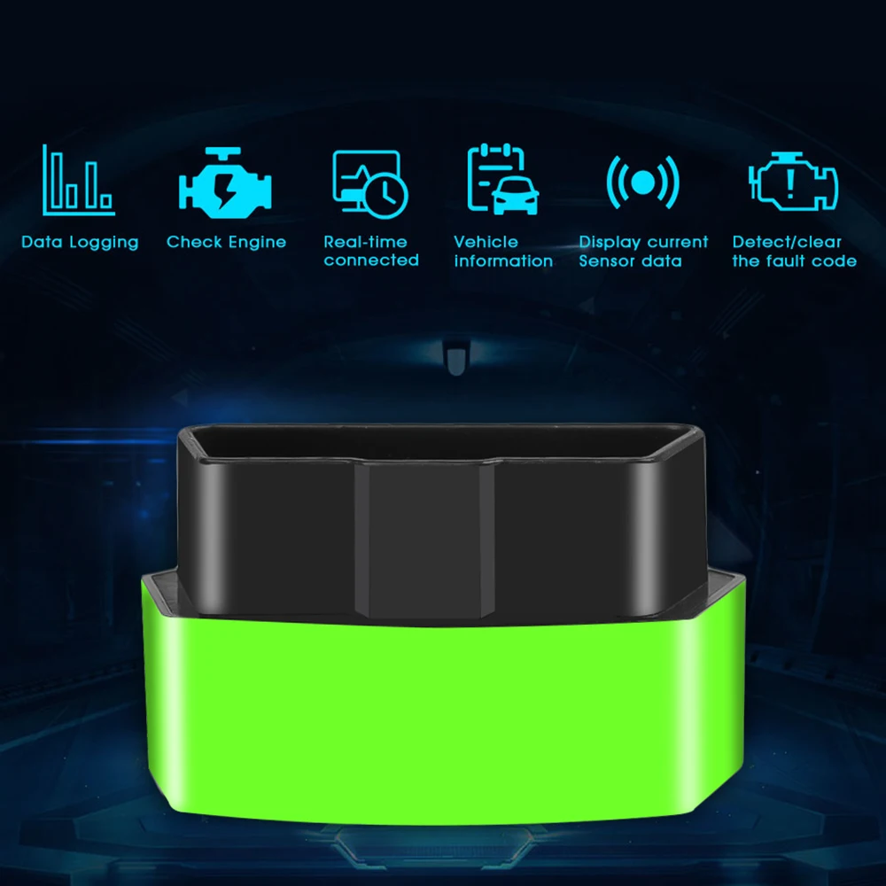 ELM327 obd2 Bluetooth сканер elm 327 V2.1 obd 2 wifi автоматический диагностический для android/ПК/IOS