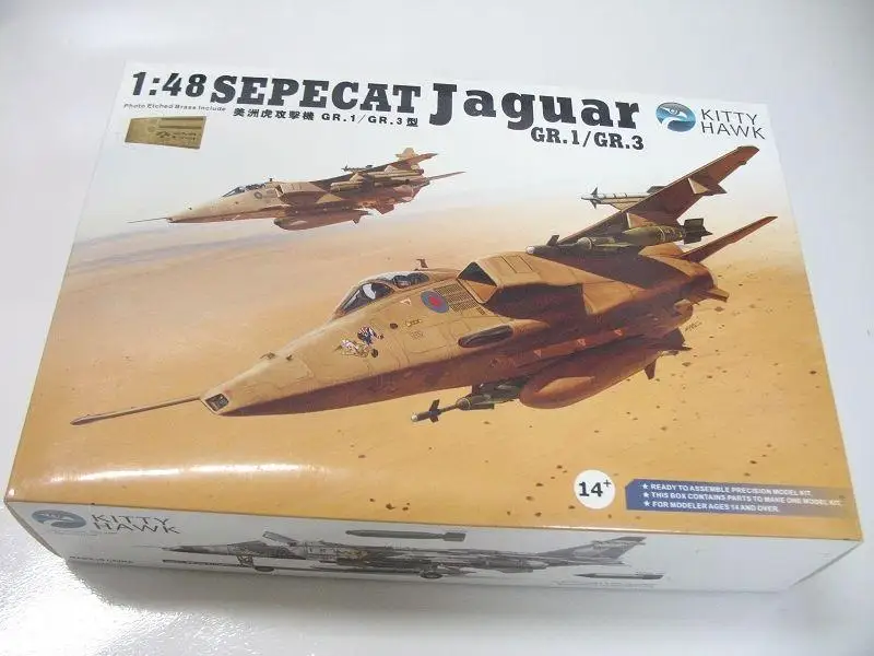 Модель Kitty Hawk 80106 1/48 г. Sepedcat Jaguar GR.1/GR.3 в сборе Новинка|Наборы для сборки моделей| |