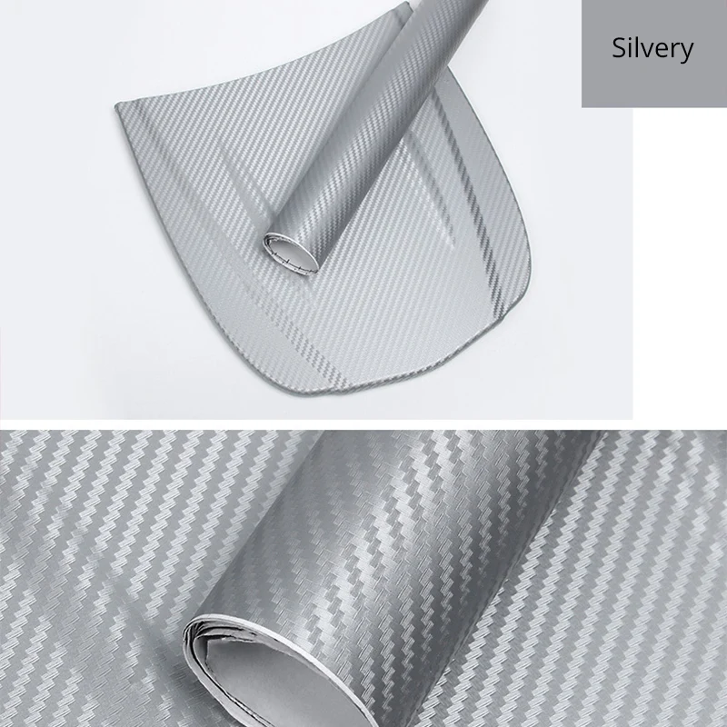 Car Decoration 1.52m*30cm Colorful Carbon Fiber Film High Glossy Warp Motorcycle Stickers Accessories Waterproof Automobiles | Автомобили