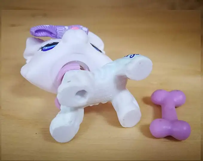 Игрушка Редкие Мультяшные животные Щенок собачки колли с аксессуарами много