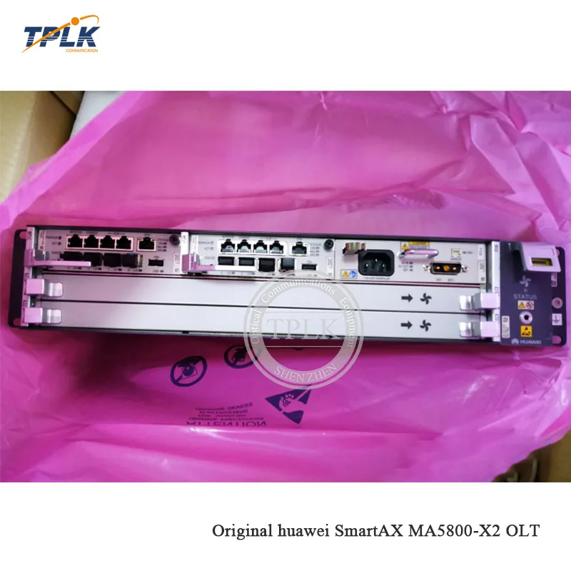 HW MA5800 X2 OLT обеспечивает 16 портовый доступ 10G GPON с 2 * MPSC (4*10G) + 1 PISB DC поддерживает