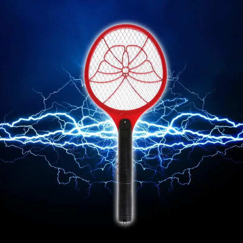AC 220V перезаряжаемый Электрический насекомых вредителей муха комаров Swatter с