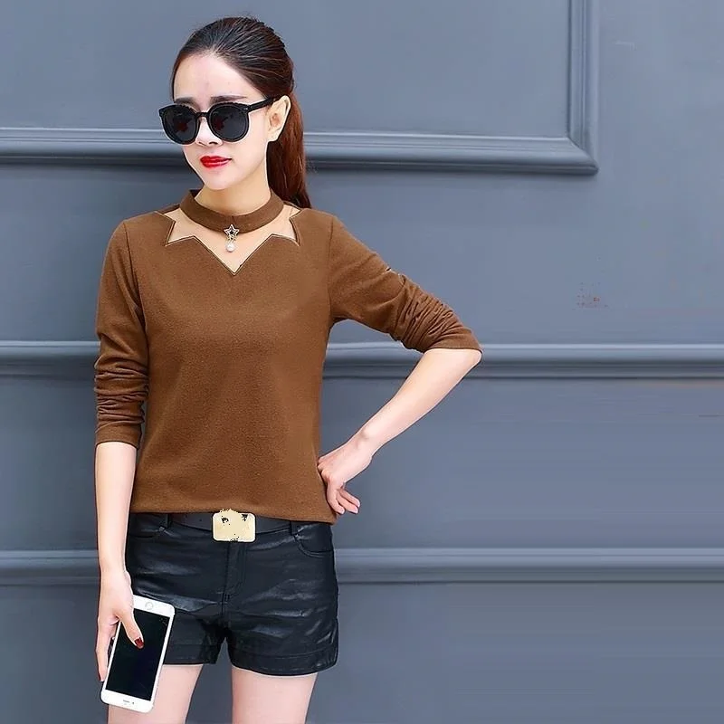 Узкие Camisa Blusas 2018 Топы roupa Feminina Haut Femme Ropa Весна-осень-зима женщин с длинными