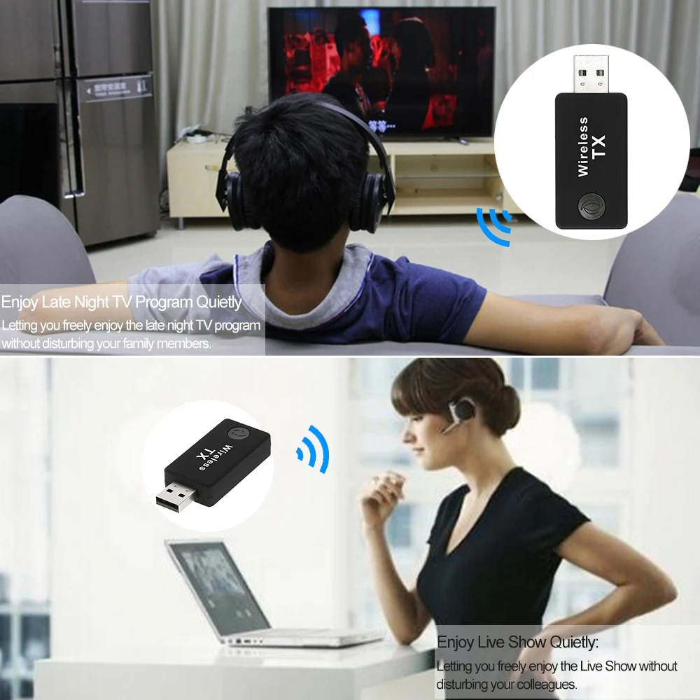 Беспроводной Bluetooth передатчик TX9 стерео трансмиттер для музыки потоковый аудио
