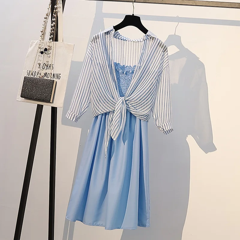 Плюс размер цветочный принт летнее платье Бохо С крест накрест кроп Топ