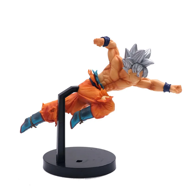 DIANXIA H18CM аниме Dragon Ball Z Супер сайян Сон Гоку белый Бог фигурка игрушки для детей ПВХ