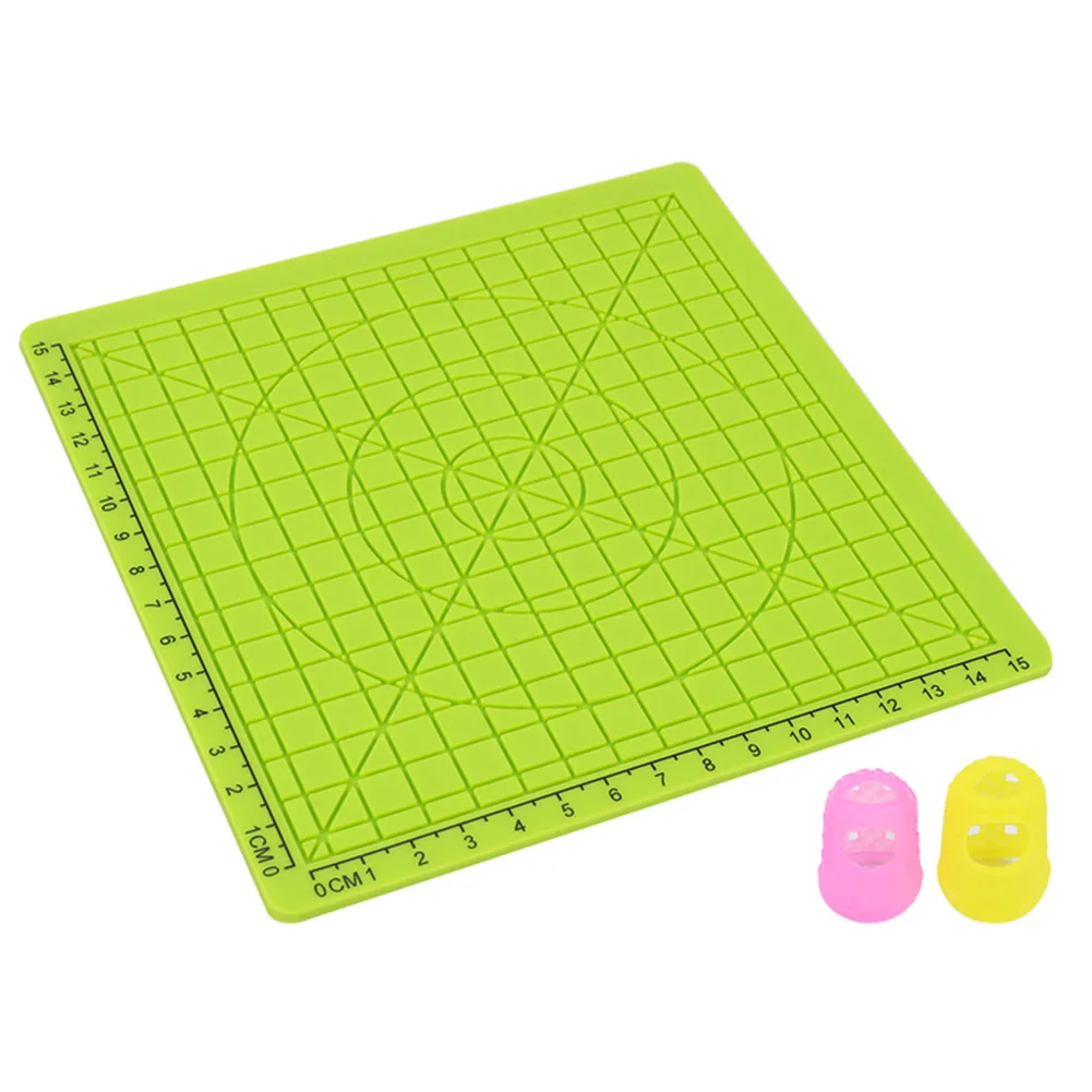 Силиконовый коврик аксессуары для 3d ручки зеленая доска рисования развивающие
