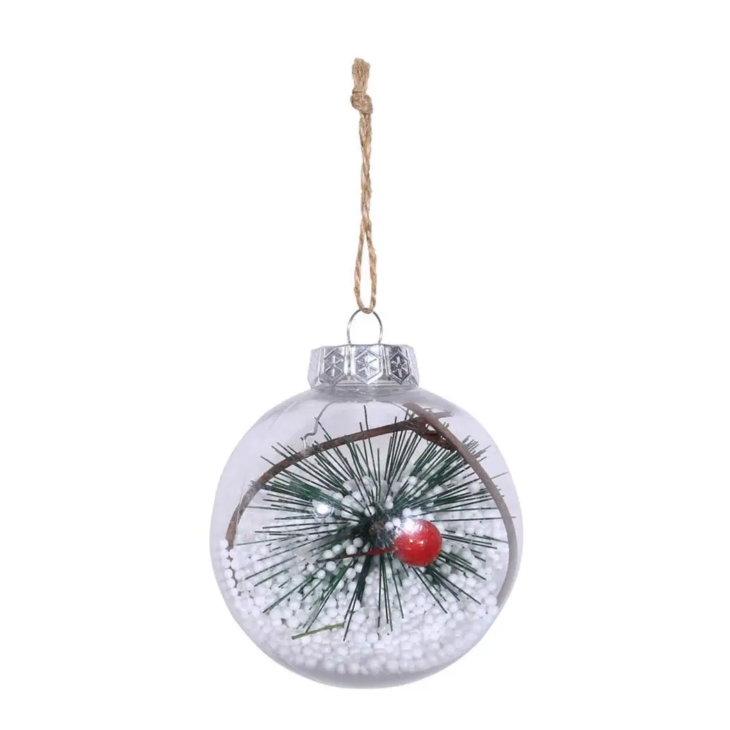 Подвеска 4 круглые As 2 Clear 1 Party 3 Home Christmas 20 г повседневные шары украшения для картин