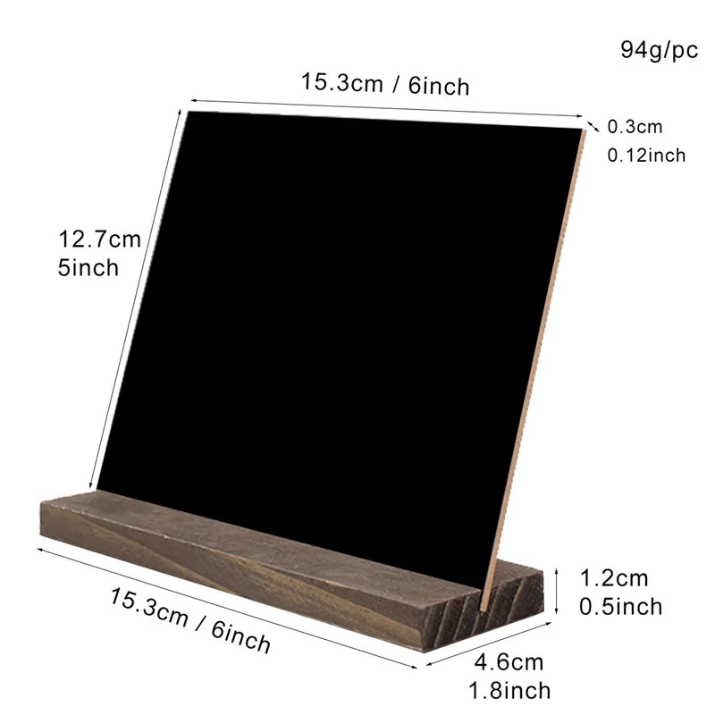 New-15.3x12.7x4.6cm мини настольная доска с деревенским стилем деревянные базовые стенды