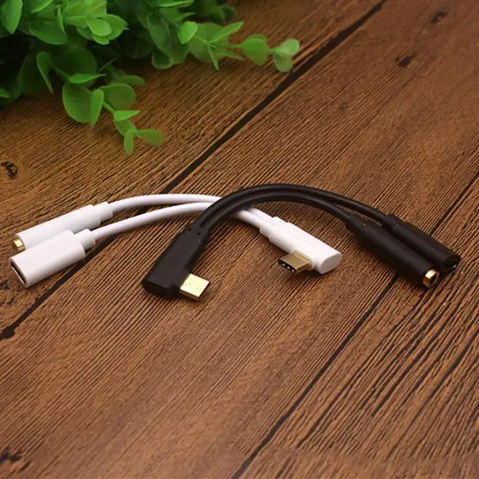 Aux аудио кабель Тип Usb C до 3 5 мм Jack переходника для наушников конвертер Xiaomi Mi6 Mi6x Mi8