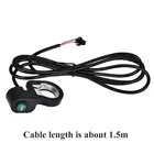 Кнопка переключения для электрического велосипеда, мотоцикла, скутера, водонепроницаемый пластиковый звуковой сигнал для велосипеда, аксессуары