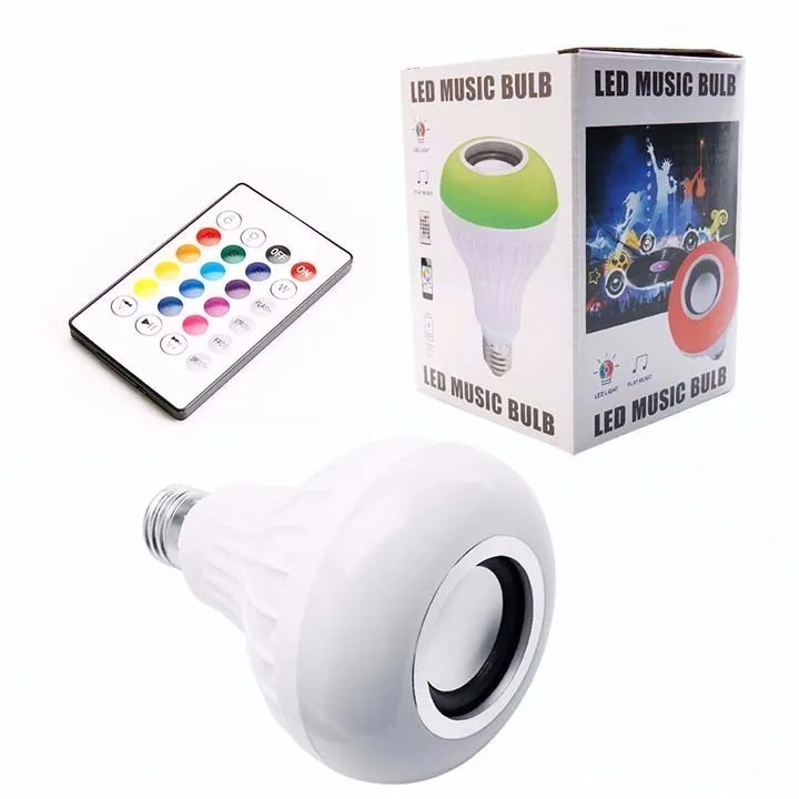 E27 Bluetooth Музыка лампа Smart RGB RGBW Беспроводной Динамик лампы 220 V 12 W Светодиодный свет