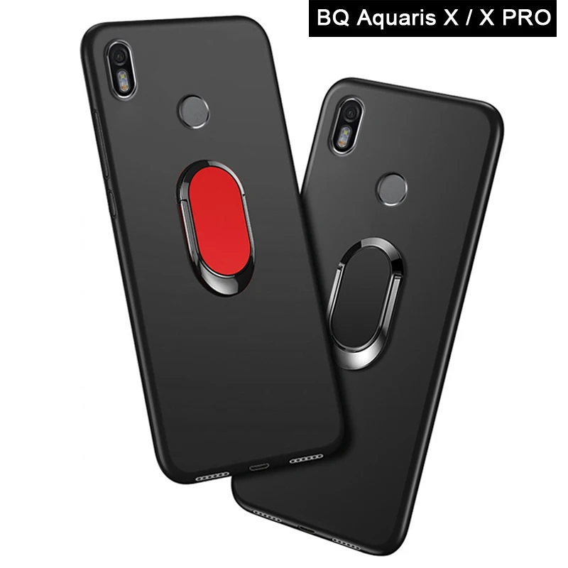 Capa BQ Aquaris X Pro Phone Funda for BQ Aquaris X2/X2 Pro Case Luxury 5.2 Inch Soft Black Silicone Coque for BQ Aquaris X Cover