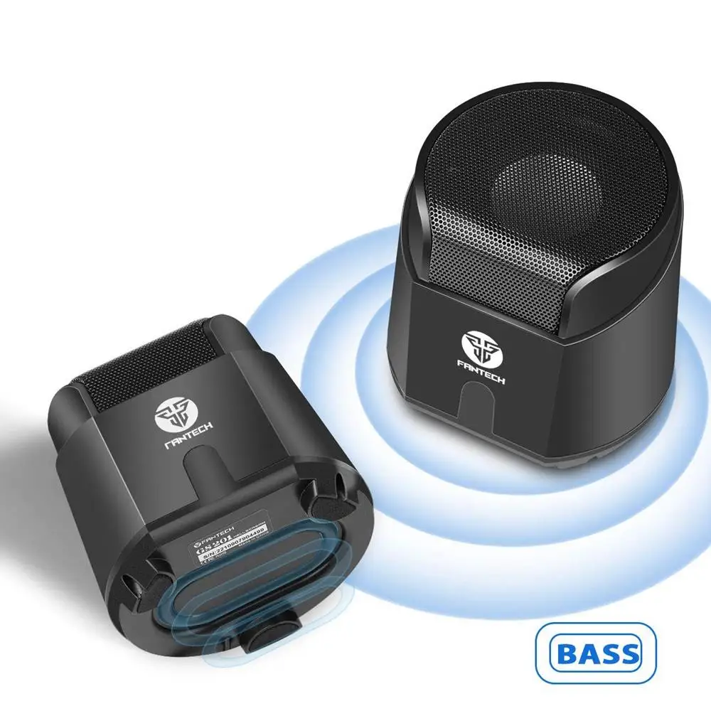FANTECH Gs201 Pc динамик маленький Usb источник питания 6 Вт мощный выход ПК/ТВ/МП