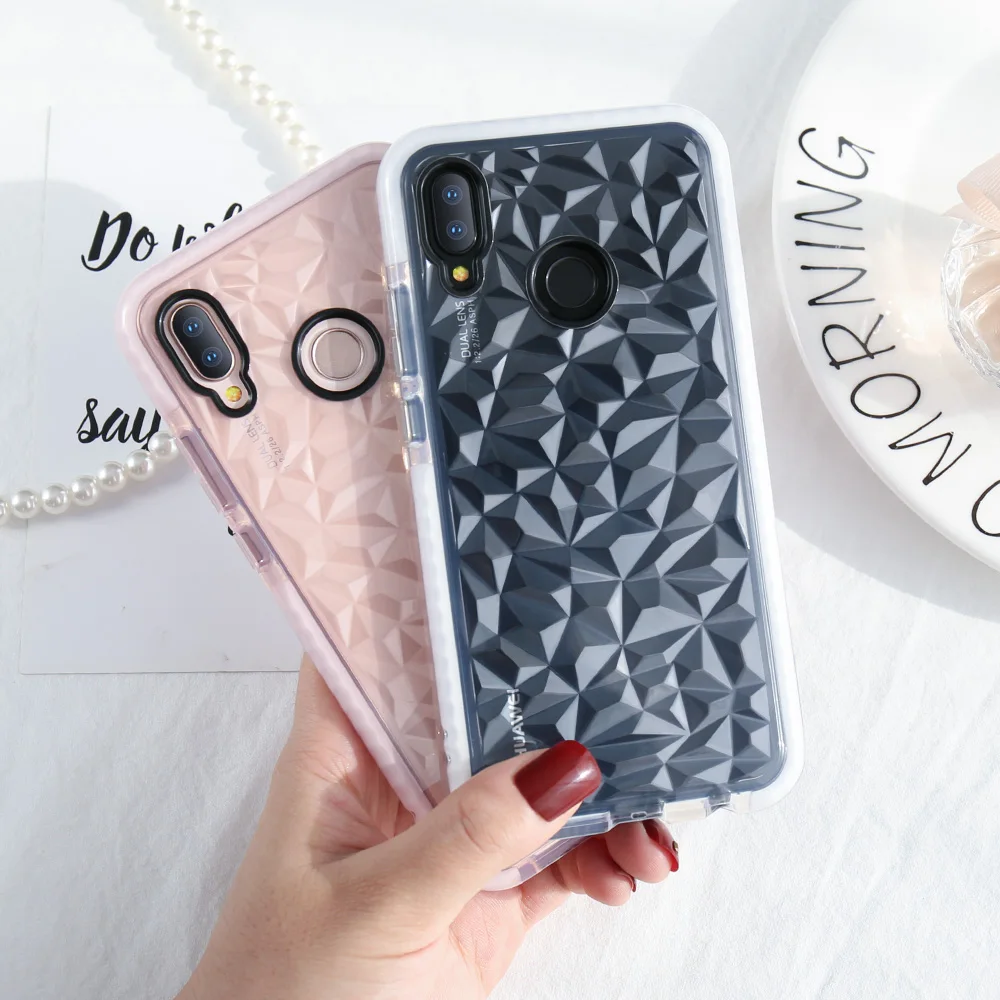 Чехол для телефона KISSCASE Huawei P20 Lite Pro Роскошные Силиконовые мягкие чехлы из ТПУ с