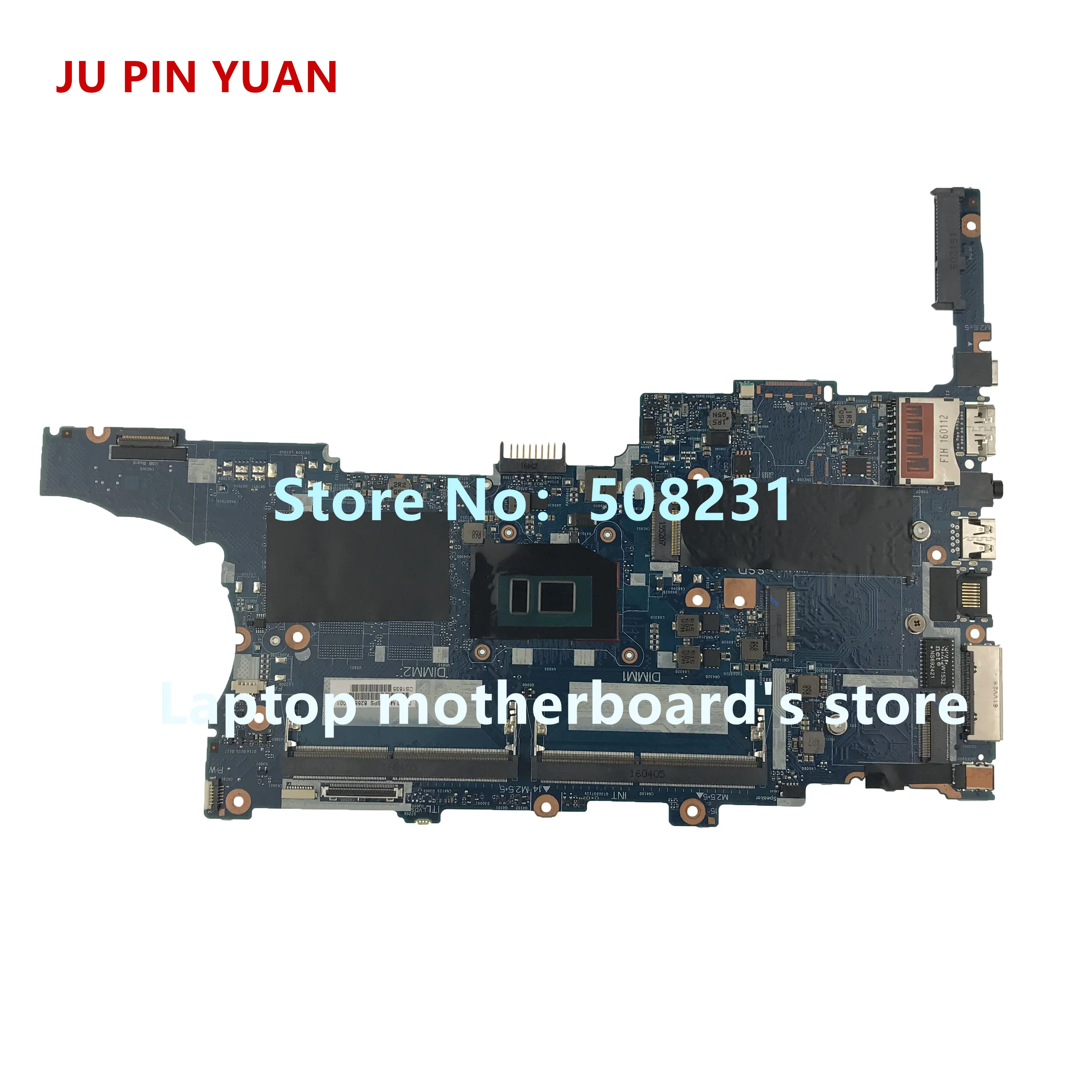 JU PIN YUAN 826807 001 601 материнская плата для ноутбука HP EliteBook 840 G3 850 ноутбук ПК со