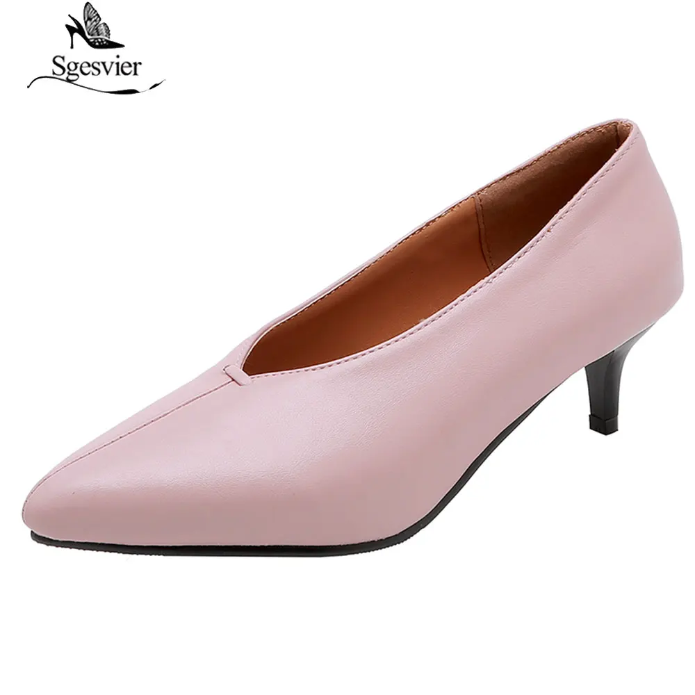 

SGESVIER/весенние женские пикантные туфли-лодочки на высоком тонком каблуке с острым носком; Вечерние свадебные офисные туфли-лодочки; Женская обувь на шпильке; Большие размеры 30-48; G184