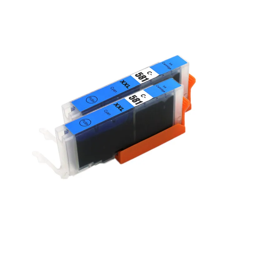 12 шт. совместимый PGI 580 CLI 581 XL чернильный картридж для CANON TR7550 TR8550 TS6150 TS6151 TS8150 TS8151