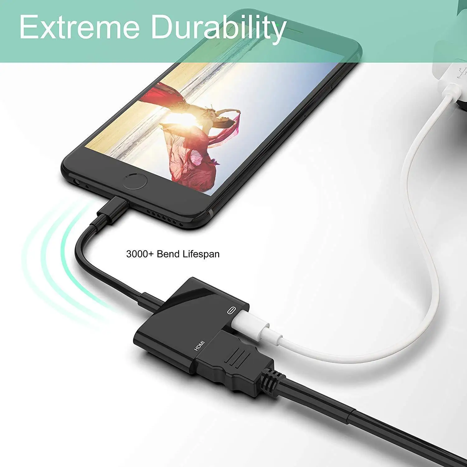 1080 P 8-контактный кабель адаптера Lightning-HDMI tv AV для iPhone 6 S 7 8 Plus X | Электроника