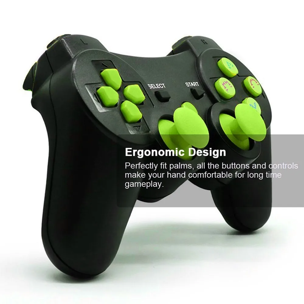 2 шт./упаковка беспроводной игровой Bluetooth джойстик для PS3|Геймпады| |