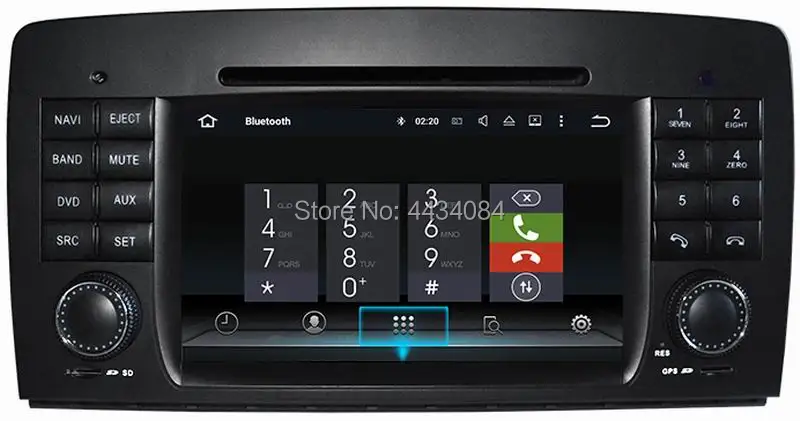 Ouchuangbo Авторадио gps стерео android 10 для MB Benz R W251 2006 2012 с BT wifi mirror link 8 ядер 4 + 64