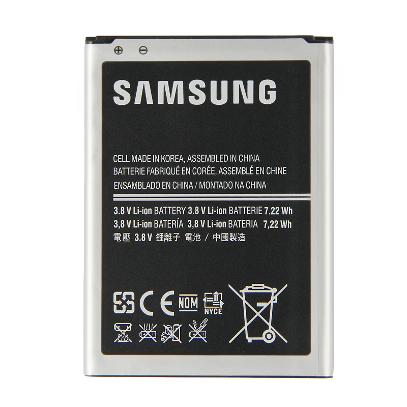 Оригинальный высококачественный аккумулятор Samsung B500BE для GALAXY S4 Mini I9190 I9192 S4Mini I9195
