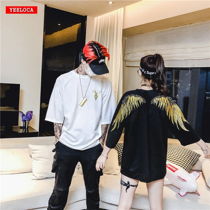 2019 летняя брендовая одежда с украшением в виде крыльев вышивка прошитая