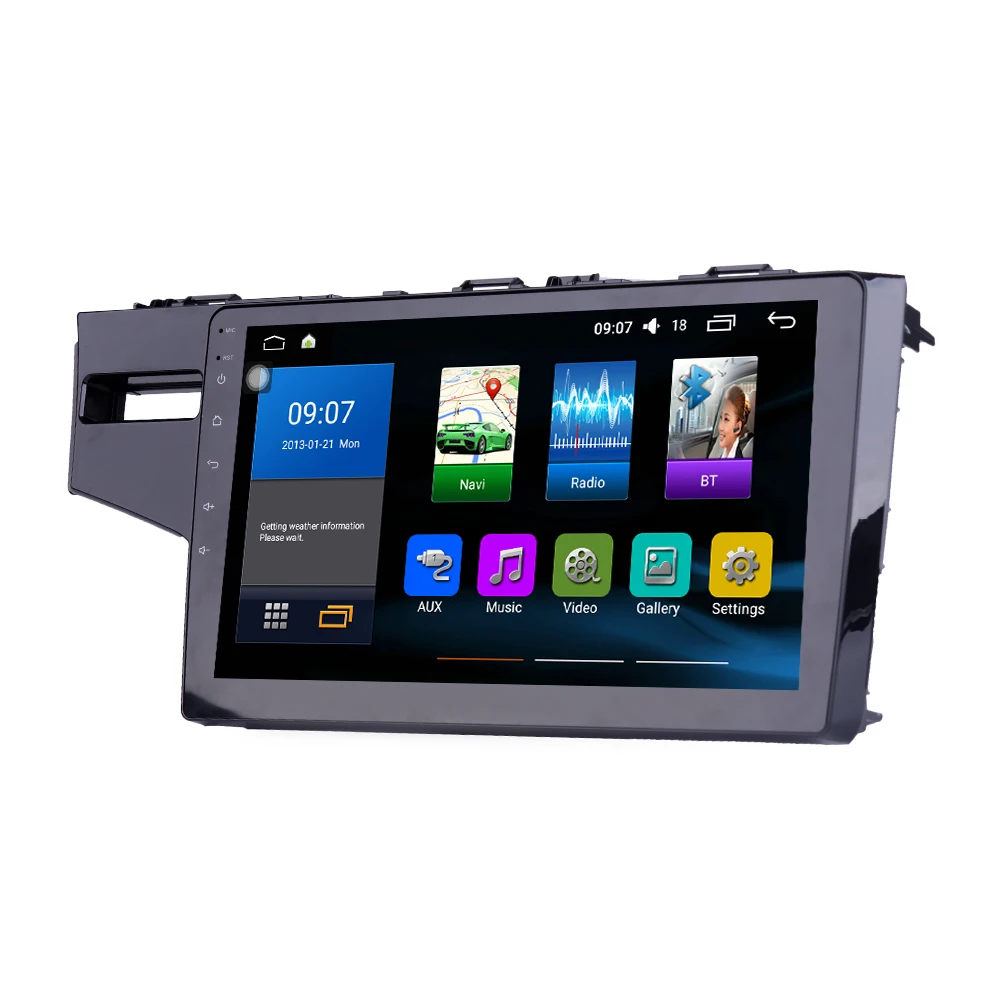 Восьмиядерный 1024*600 Android 8 1 автомобильный DVD GPS навигационный плеер Deckless стерео для