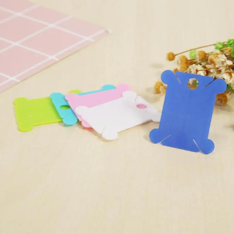 Пластиковая Цветная катушка для намотки ниток 25 шт.|Принадлежности рукоделия| |