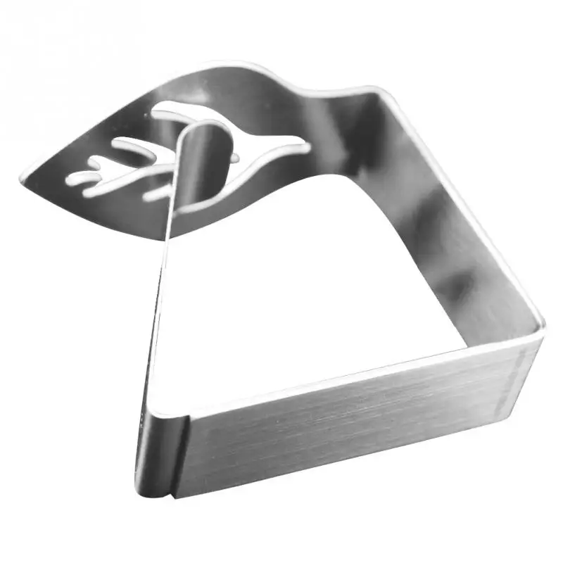 4 шт. из нержавеющей стали настольные тканевые столы полезные зажимы держатель