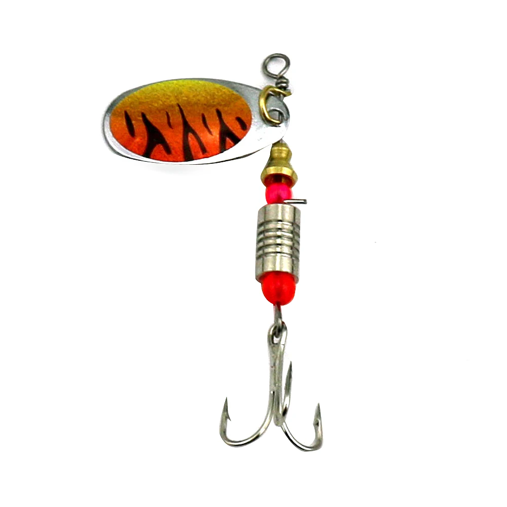 SEWS-Hengjia Spoon Lure Hard Spinnerbait Metal Spinner Fishing Lures Pesca Swimbait Tackle-10Pcs Sp068 | Спорт и развлечения