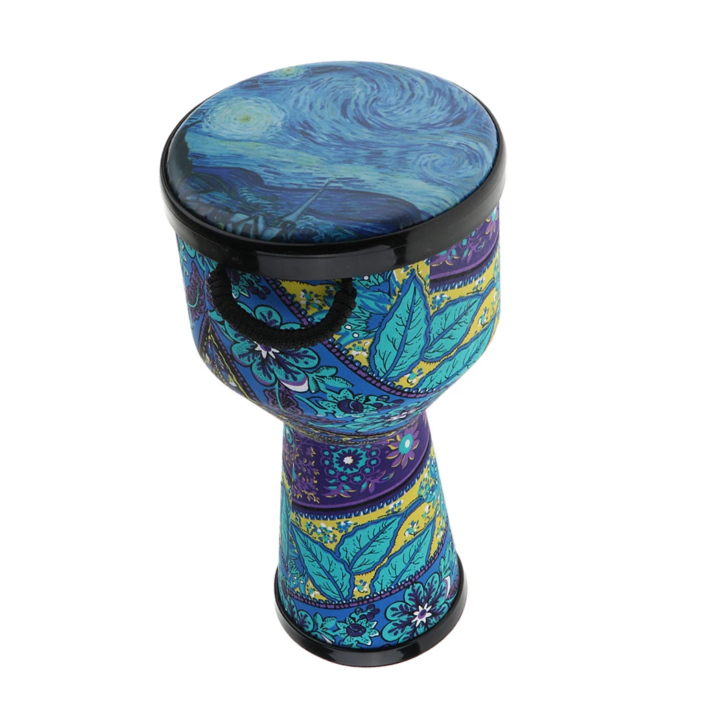 8 дюймов Djembe Bongo Африканский ручной барабан музыкальный перкуссионный инструмент