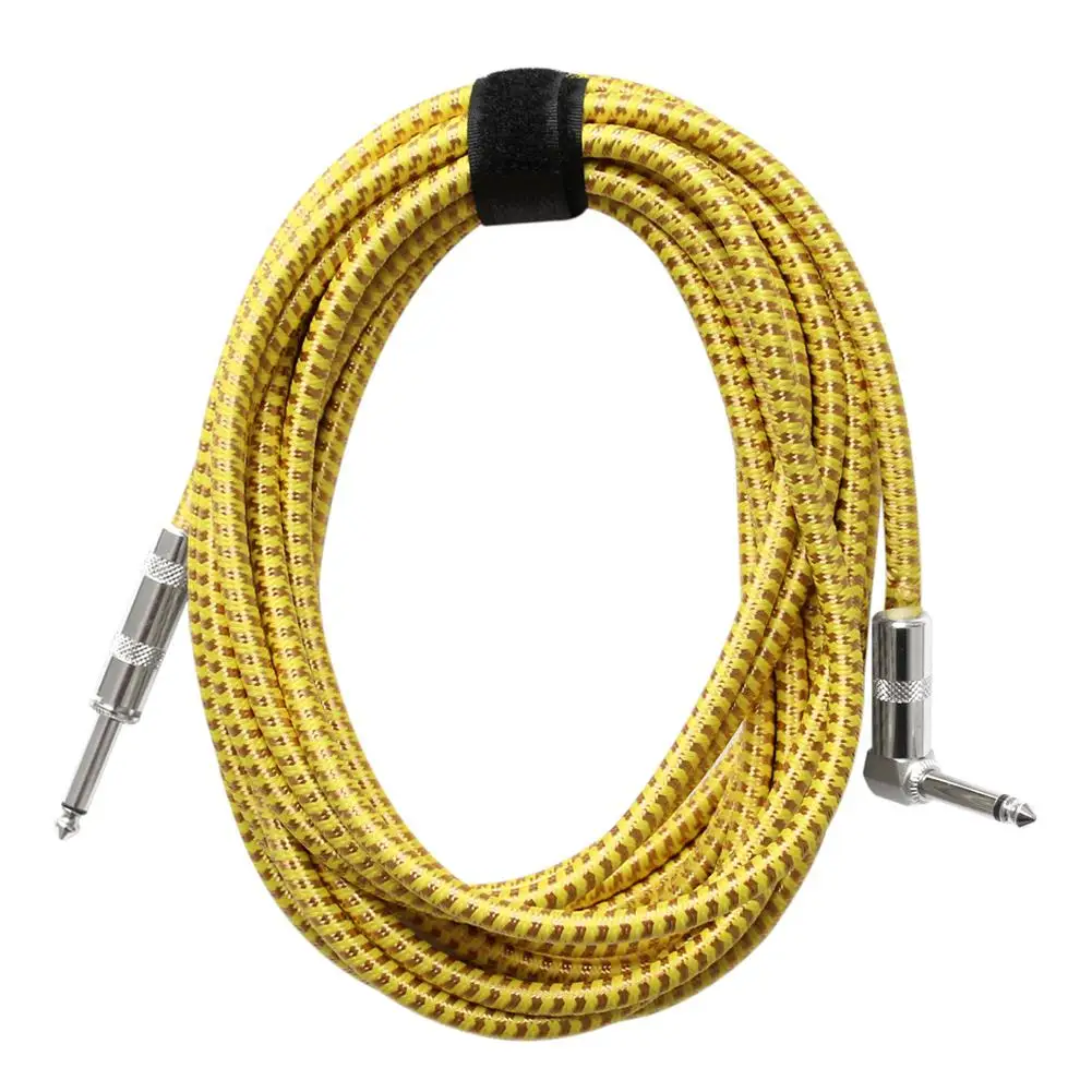 Flanger 3 метра 6 метров электрическая гитара бас кабель Шнур прямо вправо 5 мм вилки