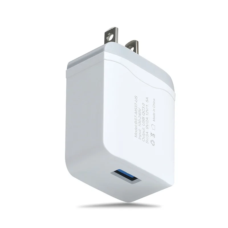 9V2A Быстрая зарядка США штекер новый стиль QC 30 дорожное зарядное устройство