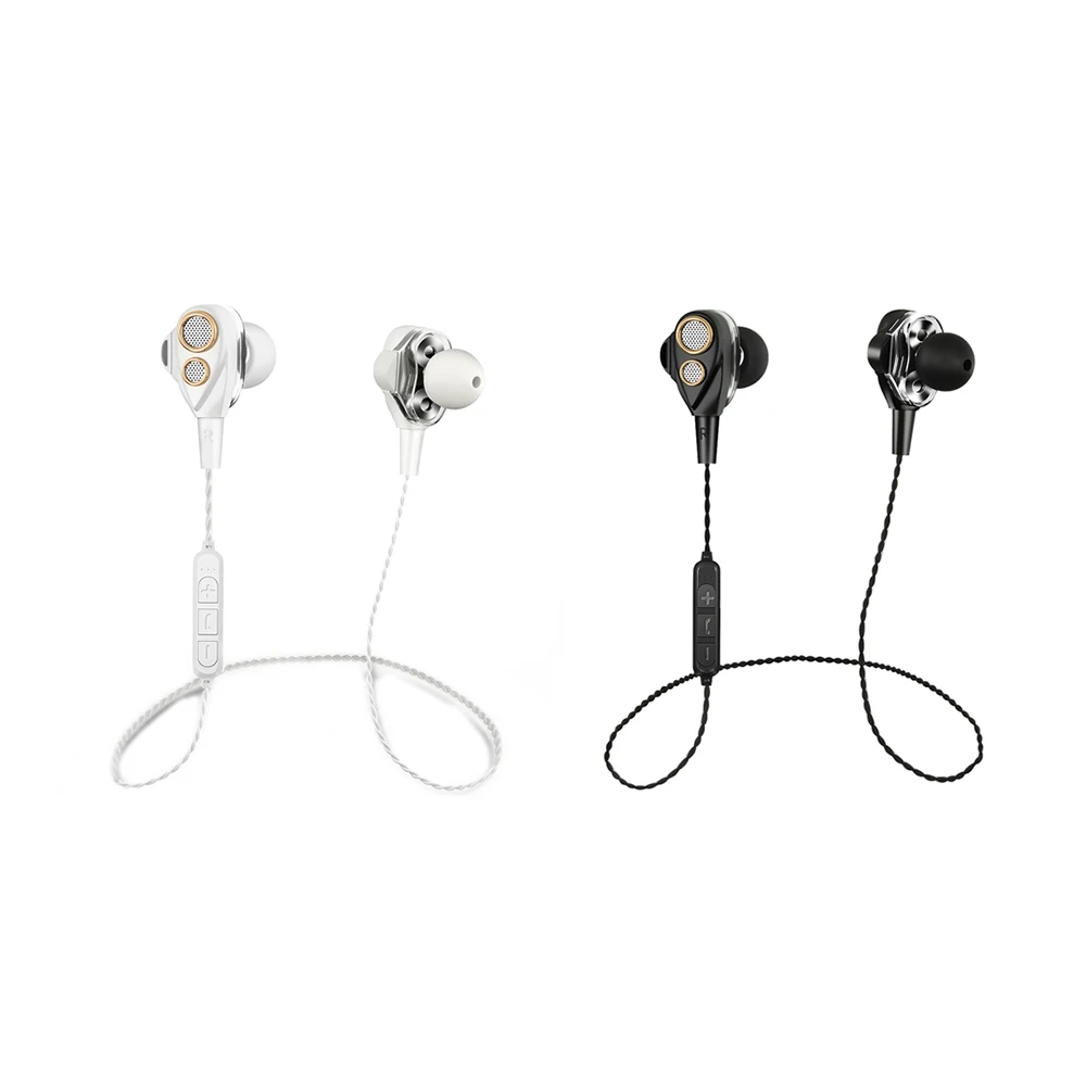 Новые беспроводные Bluetooth наушники с кнопкой управления Поддержка спортивный