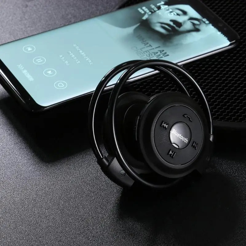 Мини Bluetooth 4 2 гарнитура с fm радио Спортивные Беспроводные наушники музыкальные