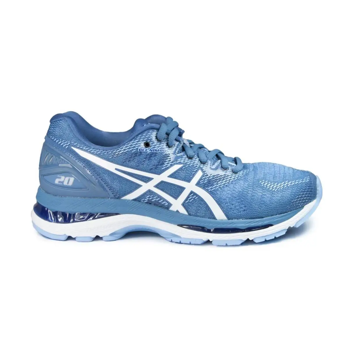 ASICS-WOMAN-TEXTILE-SNEAKERS-RUNNING 401 синий/белый гель | Обувь