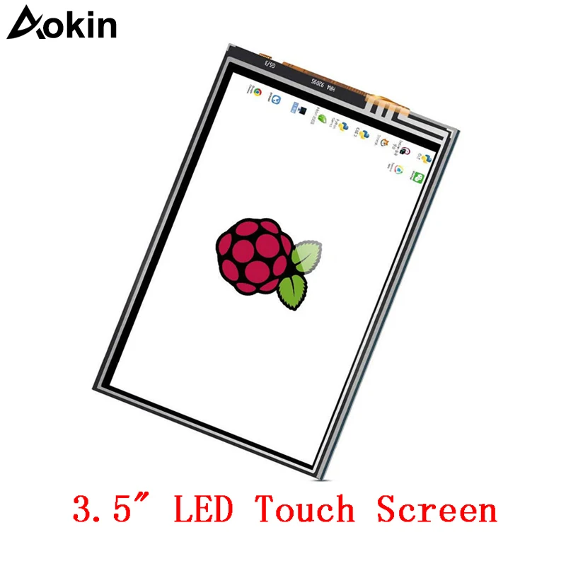 ЖК дисплей Aokin для Raspberry Pi 3 сенсорный экран 5 &quot5&quot 7 &quot480x320 Lcd 800*480 модуль монитор 2b
