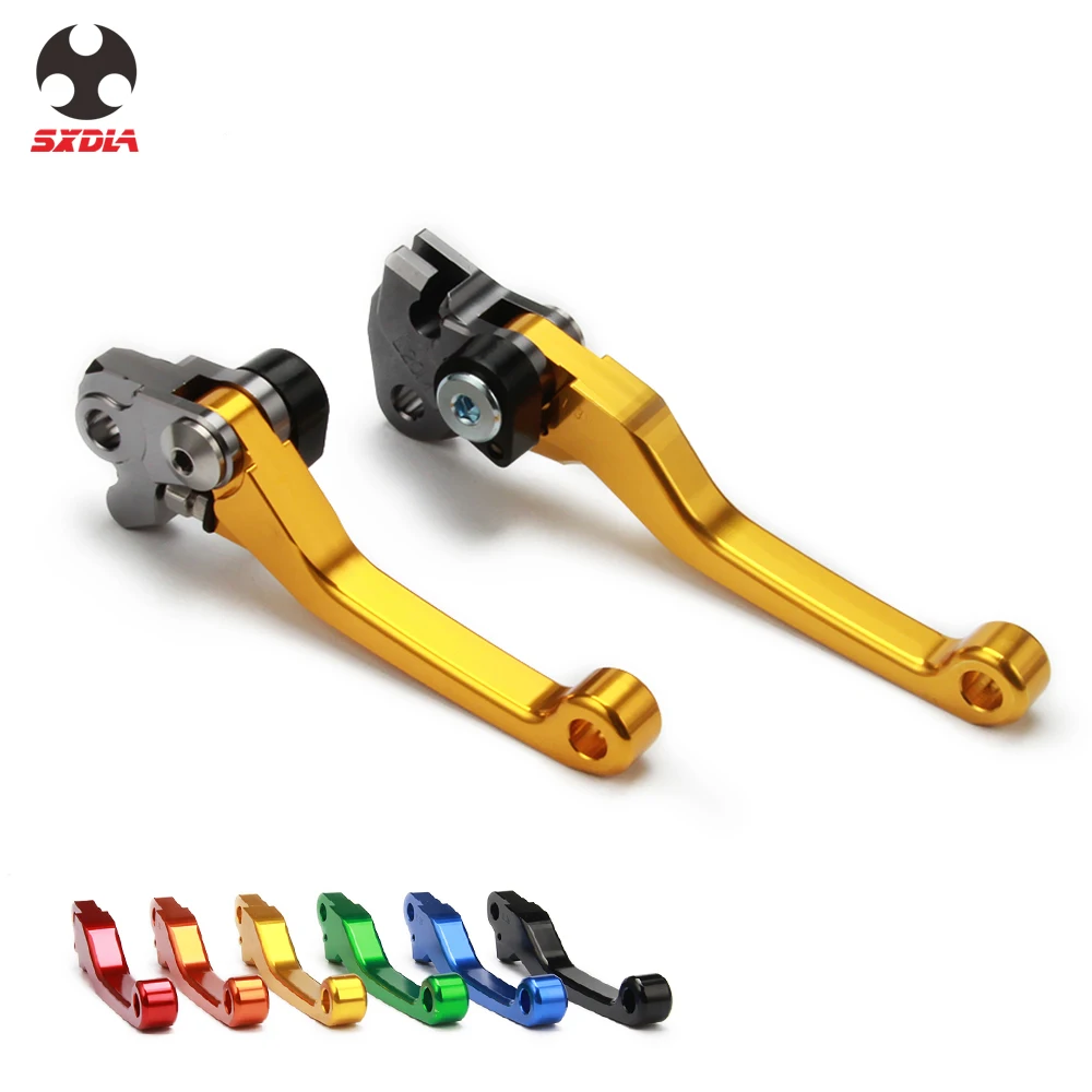 For SUZUKI RMZ250 RMZ450 DR250R DRZ400S/SM RM125/250 RMX250S RM85 CNC Aluminum Brake Clutch Levers Motorcycle Accessories