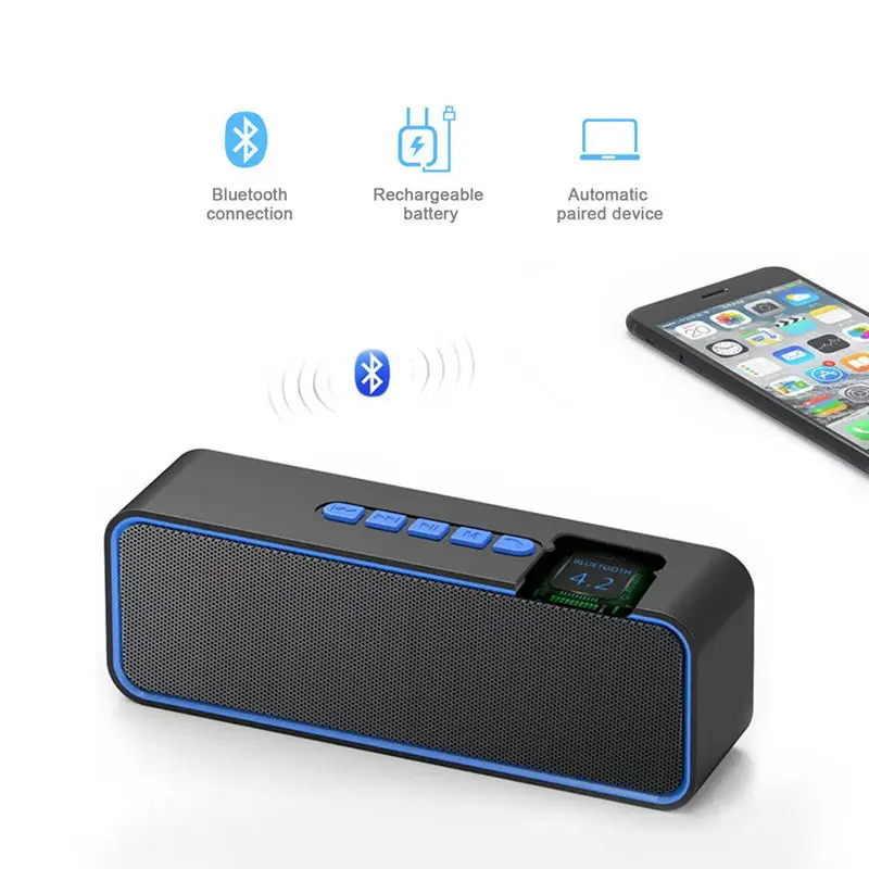 S11 6 Вт Bluetooth динамик Портативная Беспроводная колонка звуковая система стерео
