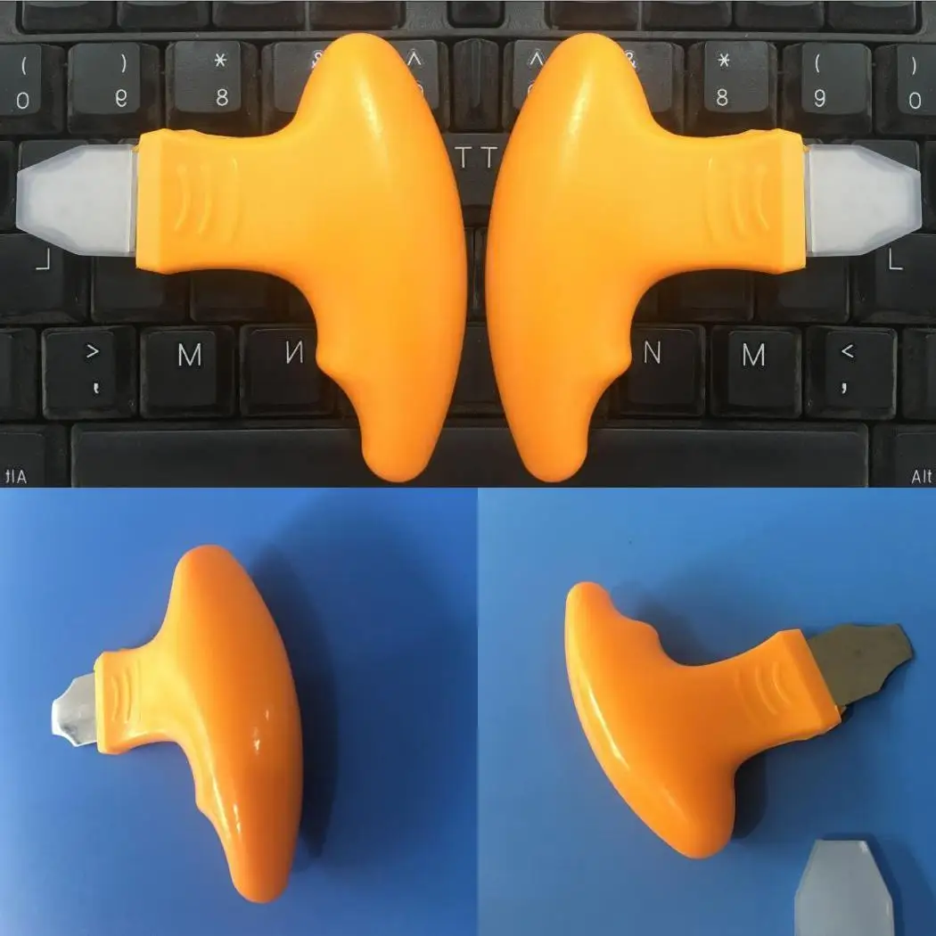 Хромированная ванадиевая стальная крышка для часов оранжевые стержни часы