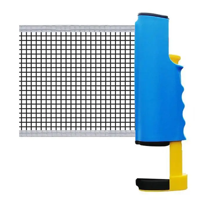Retractable Table Tennis Grid Plastic Strong Mesh Net Portable Kit Rack Replace For Ping Pong Playing | Спорт и развлечения