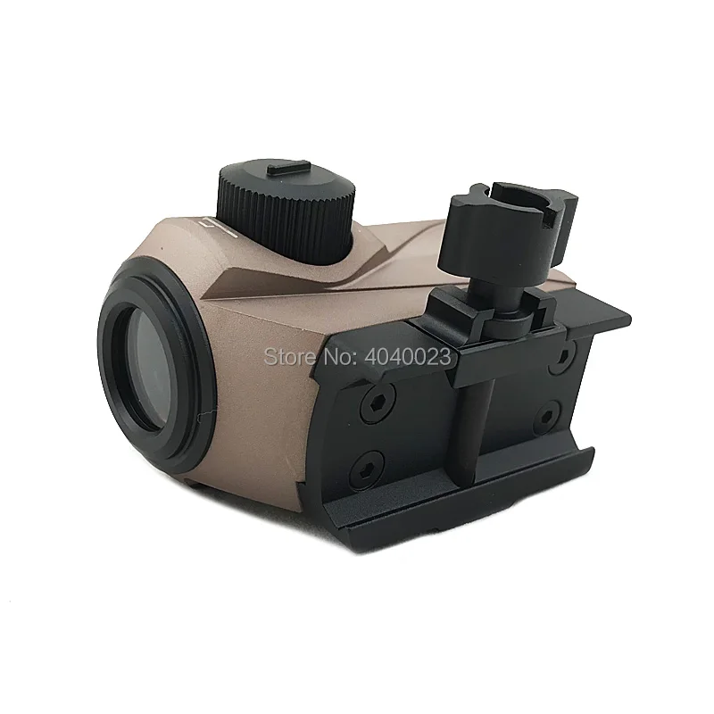 Тактический D10 Коллиматорный прицел 1 5 MOA охотничье ружье Red Dot с 20 мм Riser