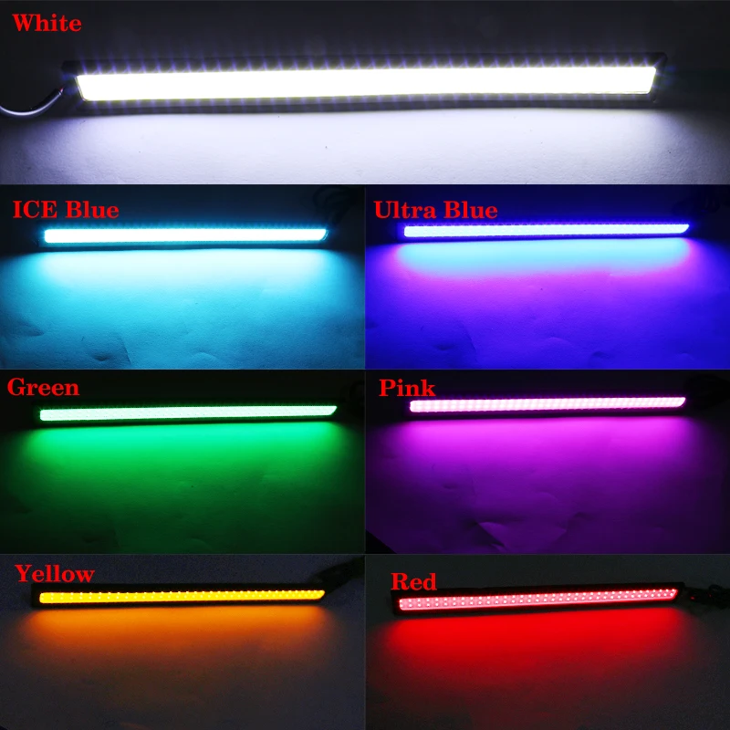 Дневные ходовые огни 17 см COB LED DRL Водонепроницаемые Универсальные Автомобильные