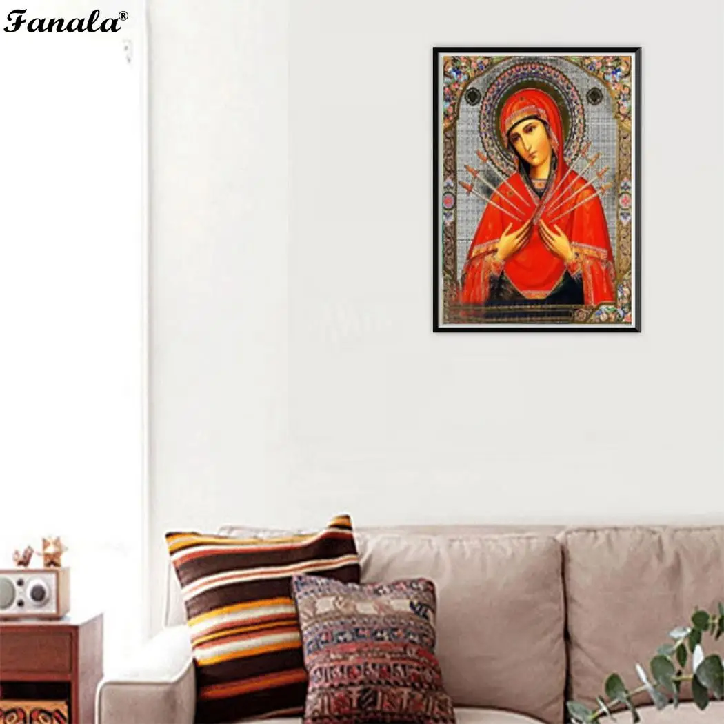 DIY Full Diamond Embroidery Painting Cross Stitch Home Decor Gifts Bedroom Office etc. Stick Drill | Дом и сад