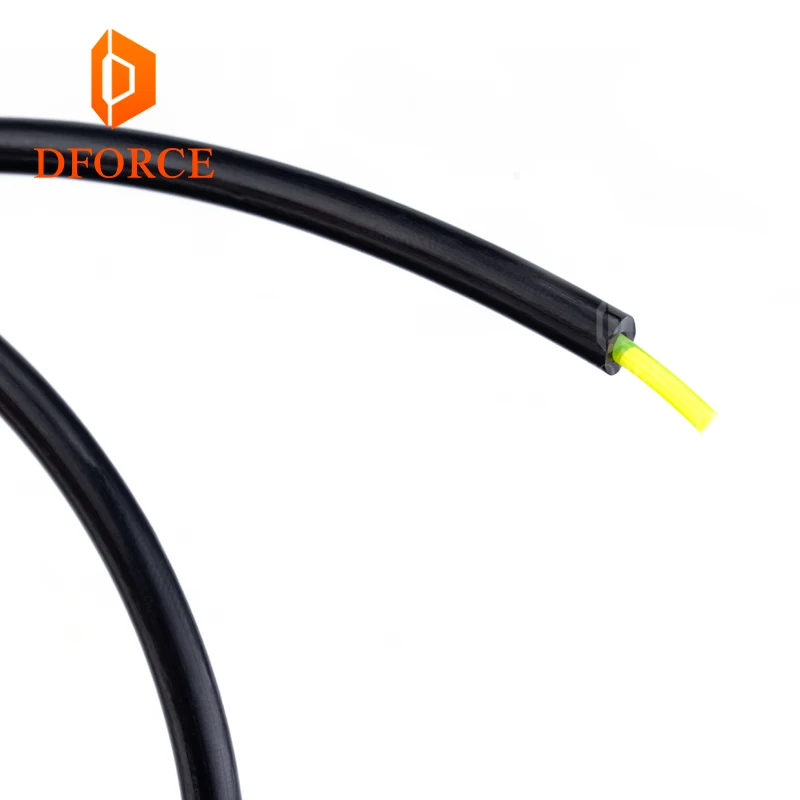 DFORCE черная PTFE трубка тефлонто 3D принтер hotend RepRap росток Боуден экструдер 1 75 мм