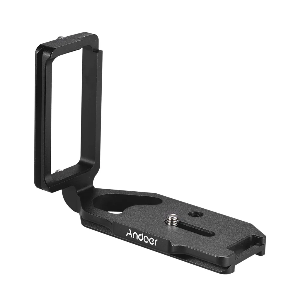 Кронштейн для камеры Andoer L Shape QR Quick Release Plate из алюминиевого сплава Nikon D850|Моноподы|